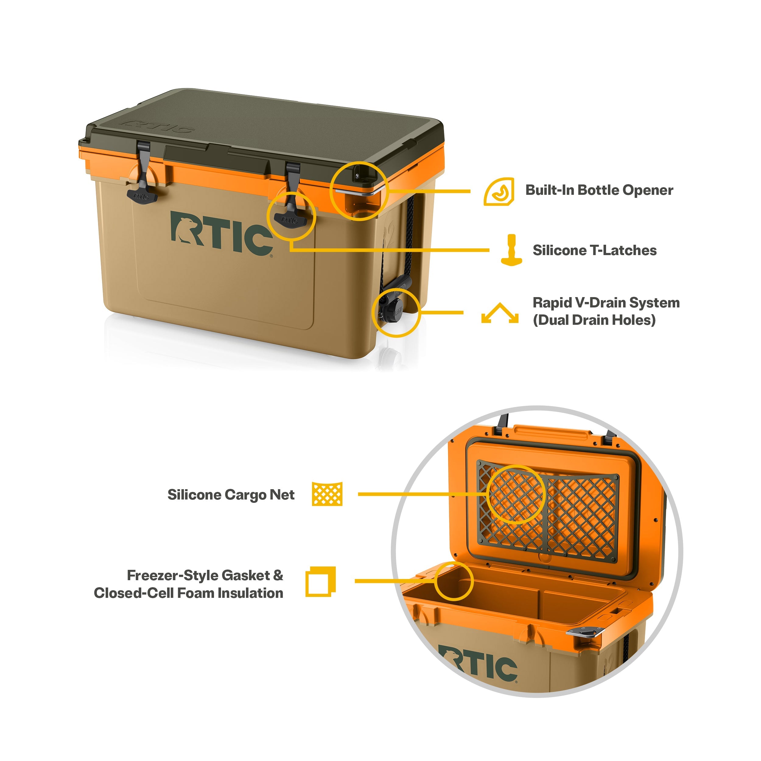52 QT Ultra-Light Cooler